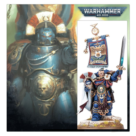 Warhammer 40,000: Cato Sicarius – Ultramarines Captain | Space Marines